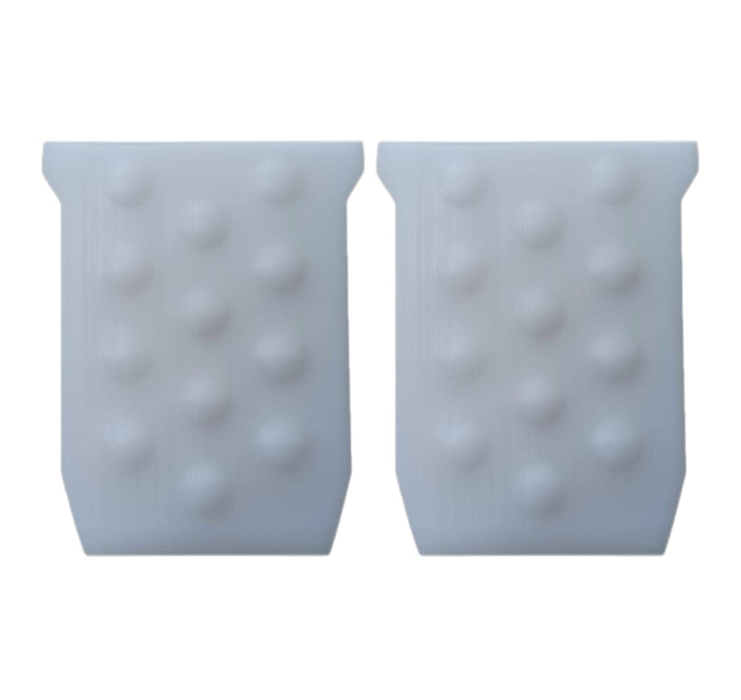 Ball hockey ReasonY MP pads knee Supersliders WHITE/BLACK