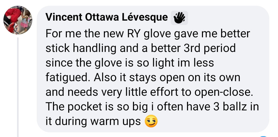 Ball hockey goalie glove PRO MP